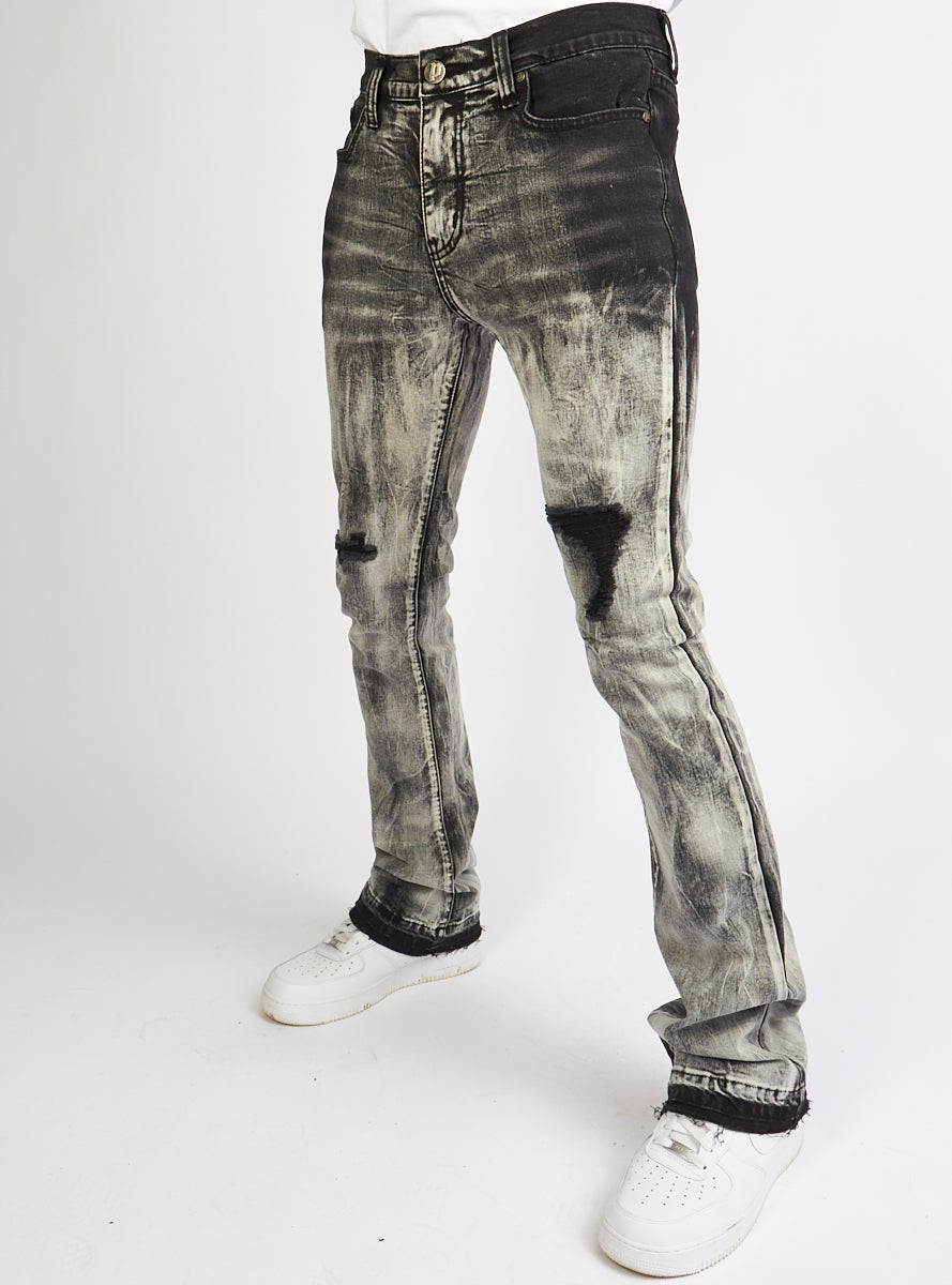 Politics Jeans - Barlow - Black Stampede - 505 - Politics