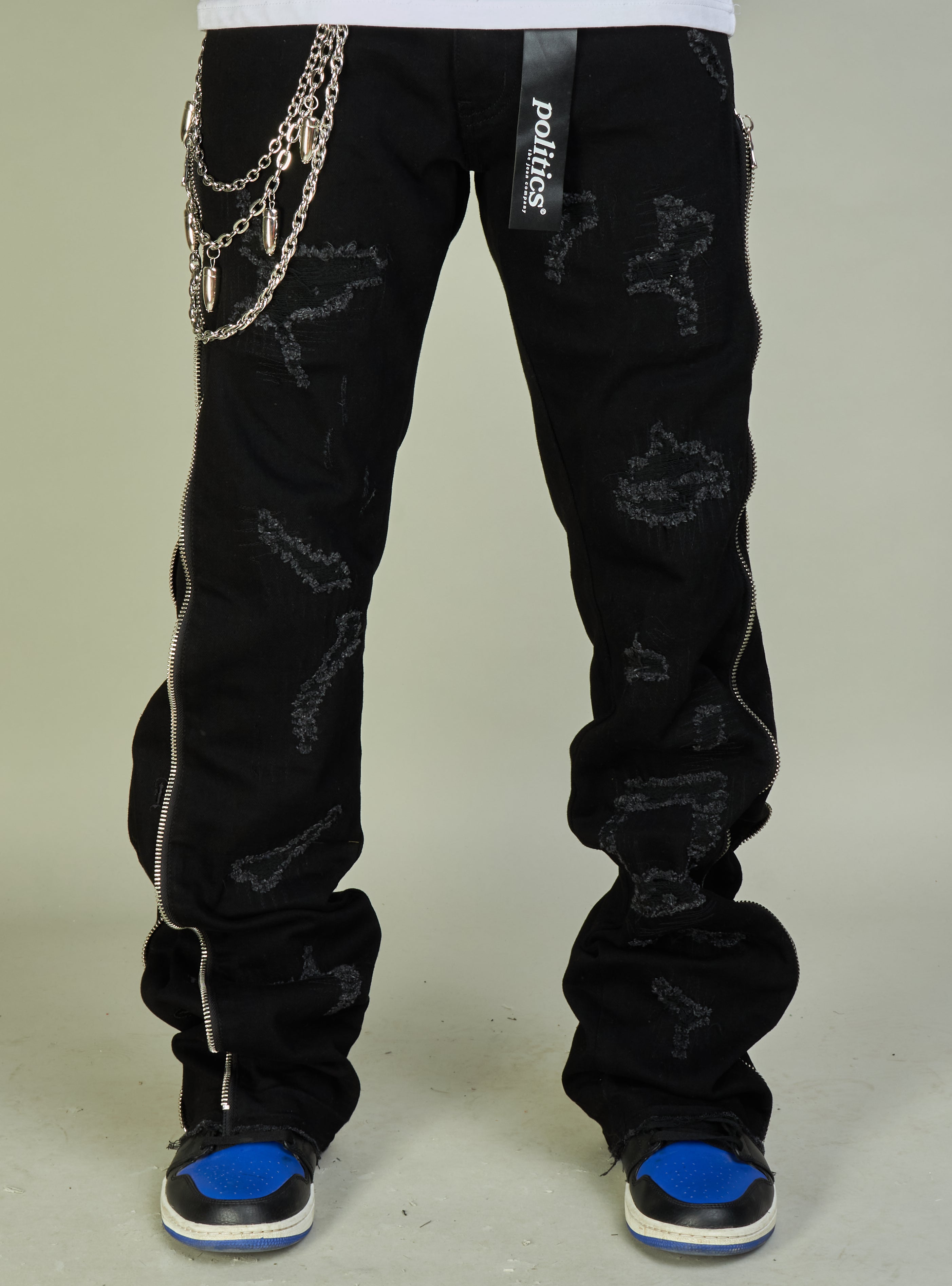 Politics Jeans - Mullin - Jet Black - 502