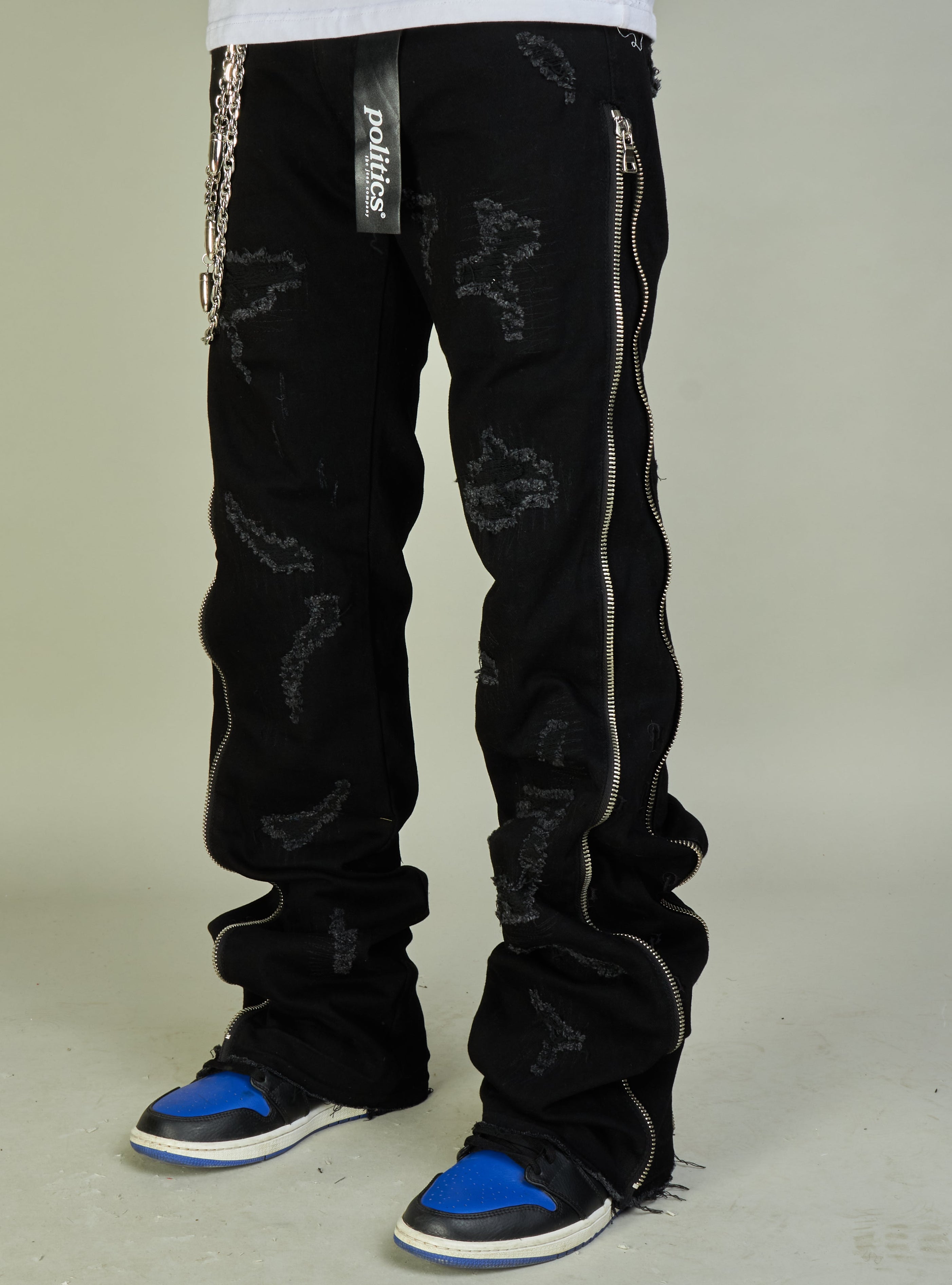 Politics Jeans - Mullin - Jet Black - 502