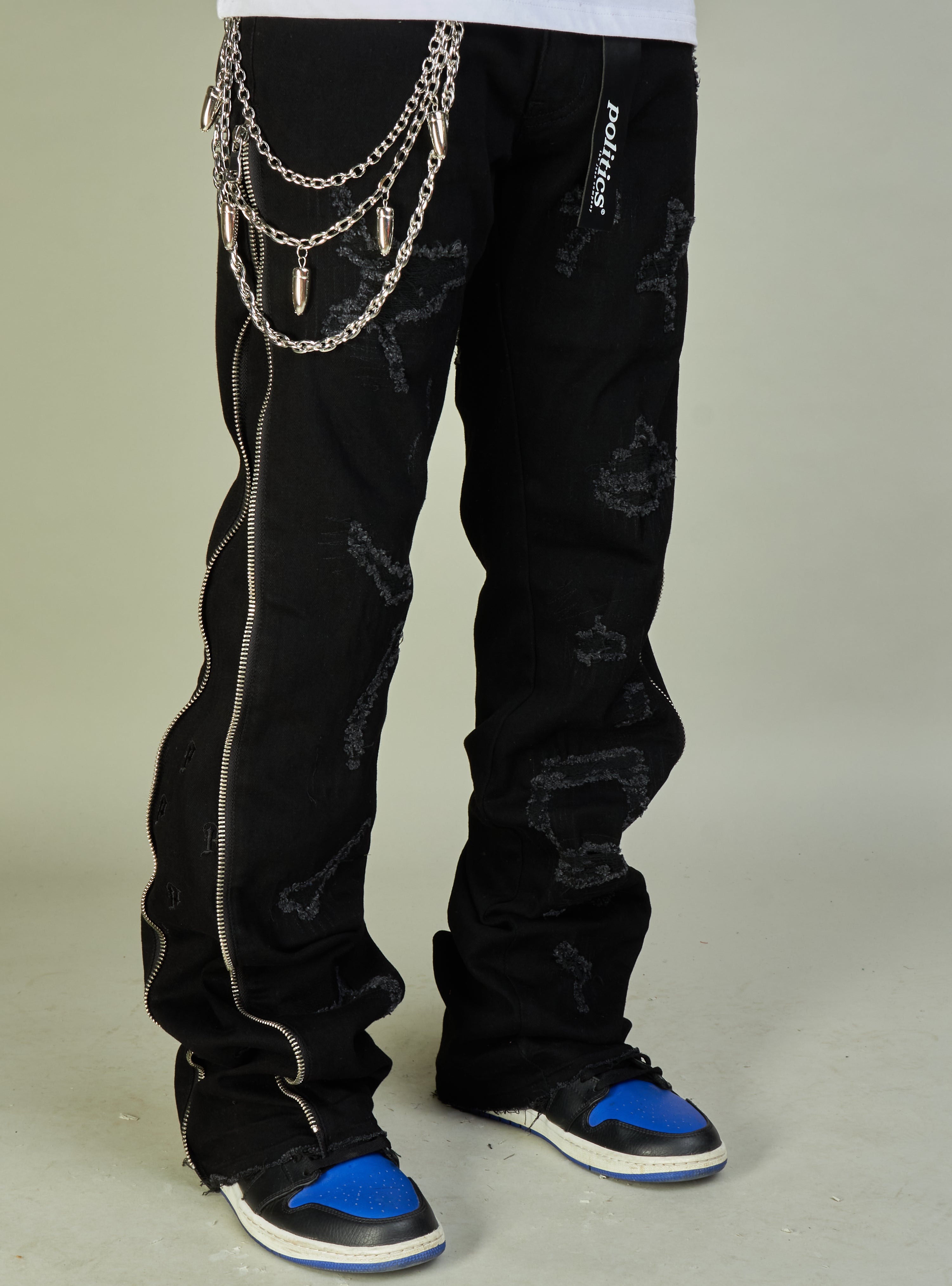 Politics Jeans - Mullin - Jet Black - 502