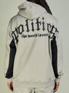 Politics Hoodie - Frazier - Grey and Black - 322