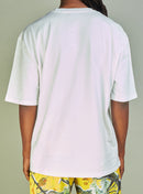Politics T-Shirt - Mott - White and Yellow - 904