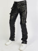 Politics Jeans - Murphy - PU Leather Black - 551 - Politics