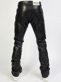 Politics Jeans - Murphy - PU Leather Black - 551 - Politics