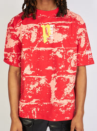 Politics T-Shirt - Graffiti - Coral  - Graffiti102