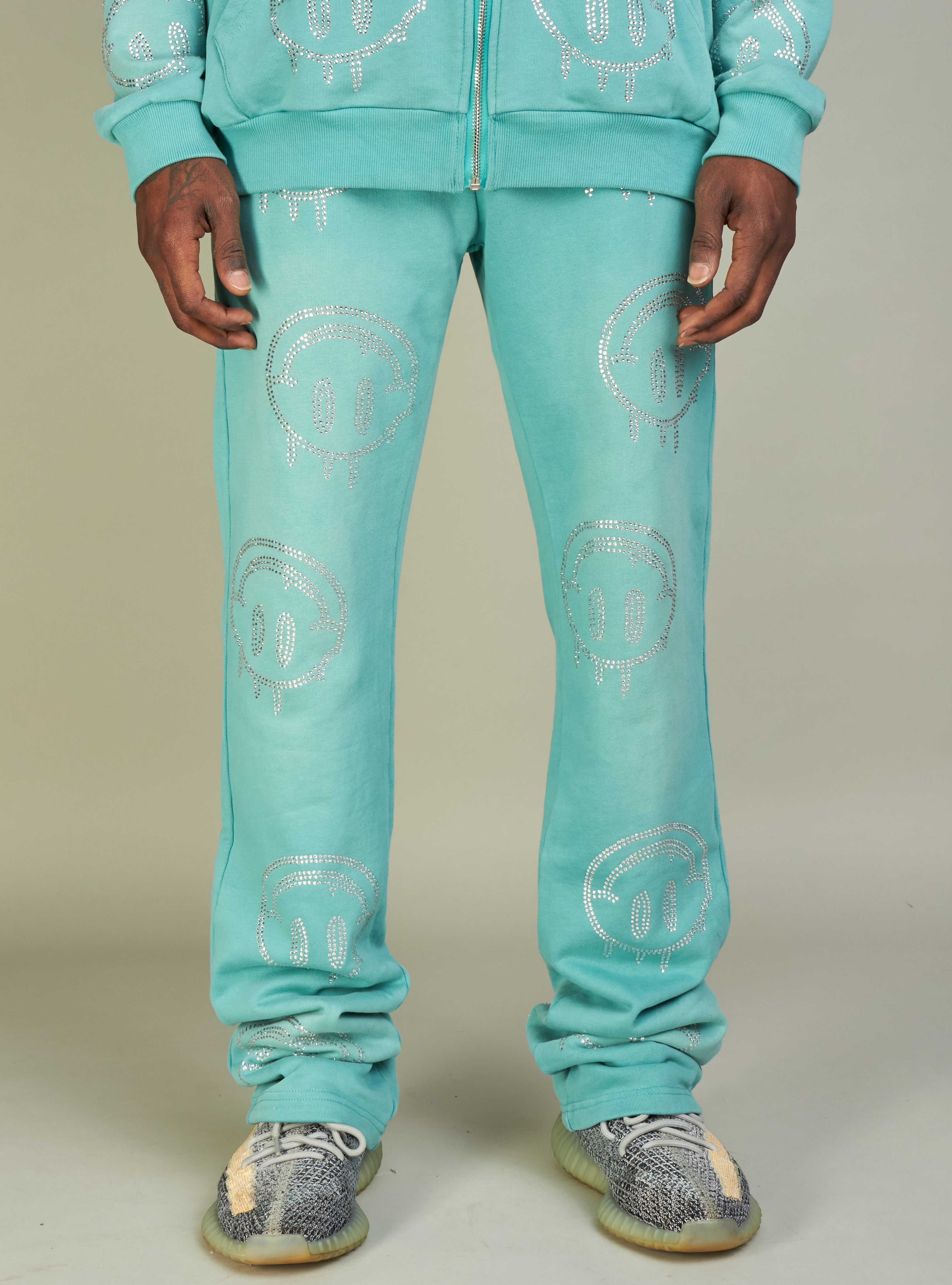 Politics Sweatpants - Hayes - Light Blue