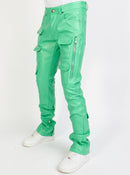 Politics Jeans - Murphy - PU Leather Mint - 102 - Politics