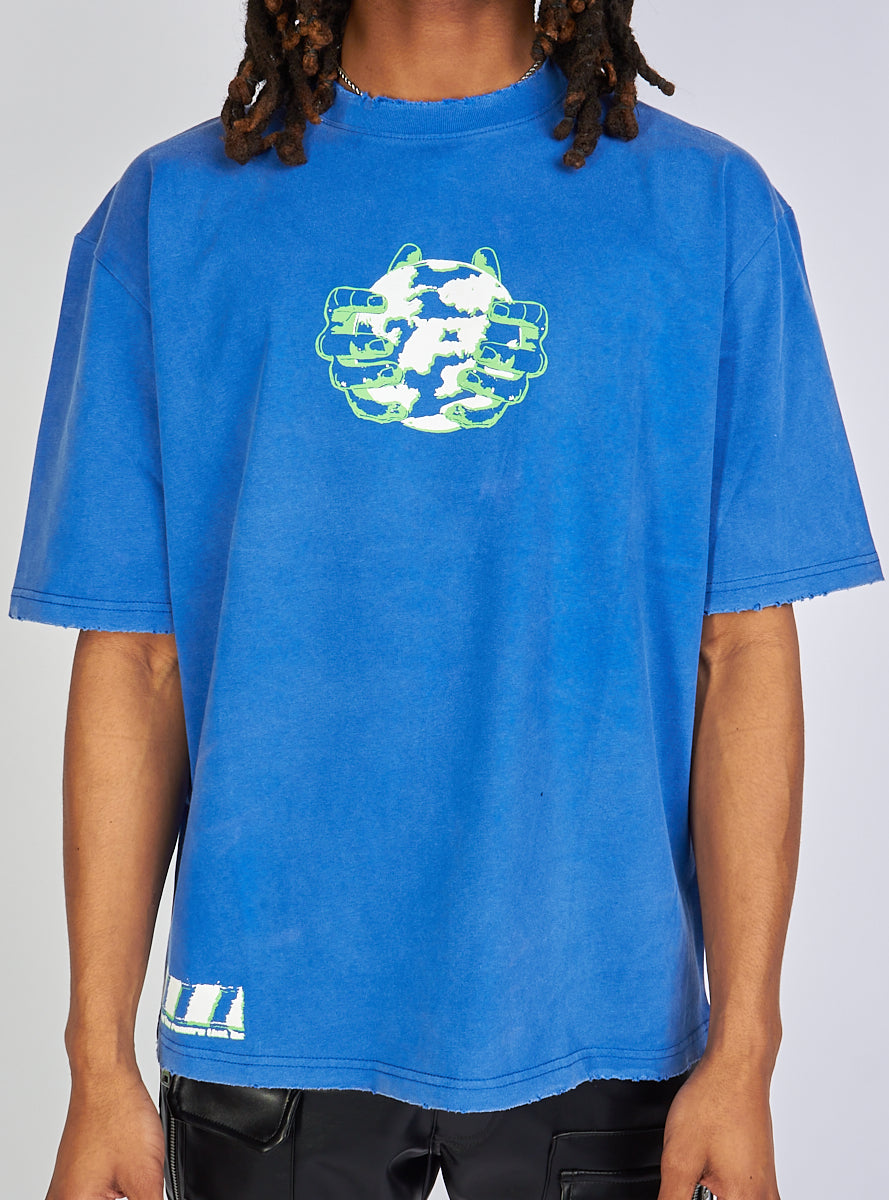 Politics T-Shirt - Blue - Robertson104