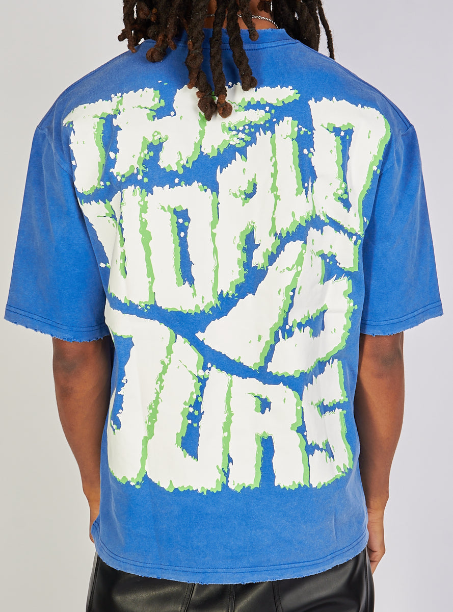 Politics T-Shirt - Blue - Robertson104