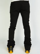 Politics Sweatpants - Super Stacked Sweatpants - Black  - Foster708