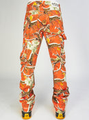 Politics Jeans - Mott - Orange Camo - Cargo Stacked Denim - 519