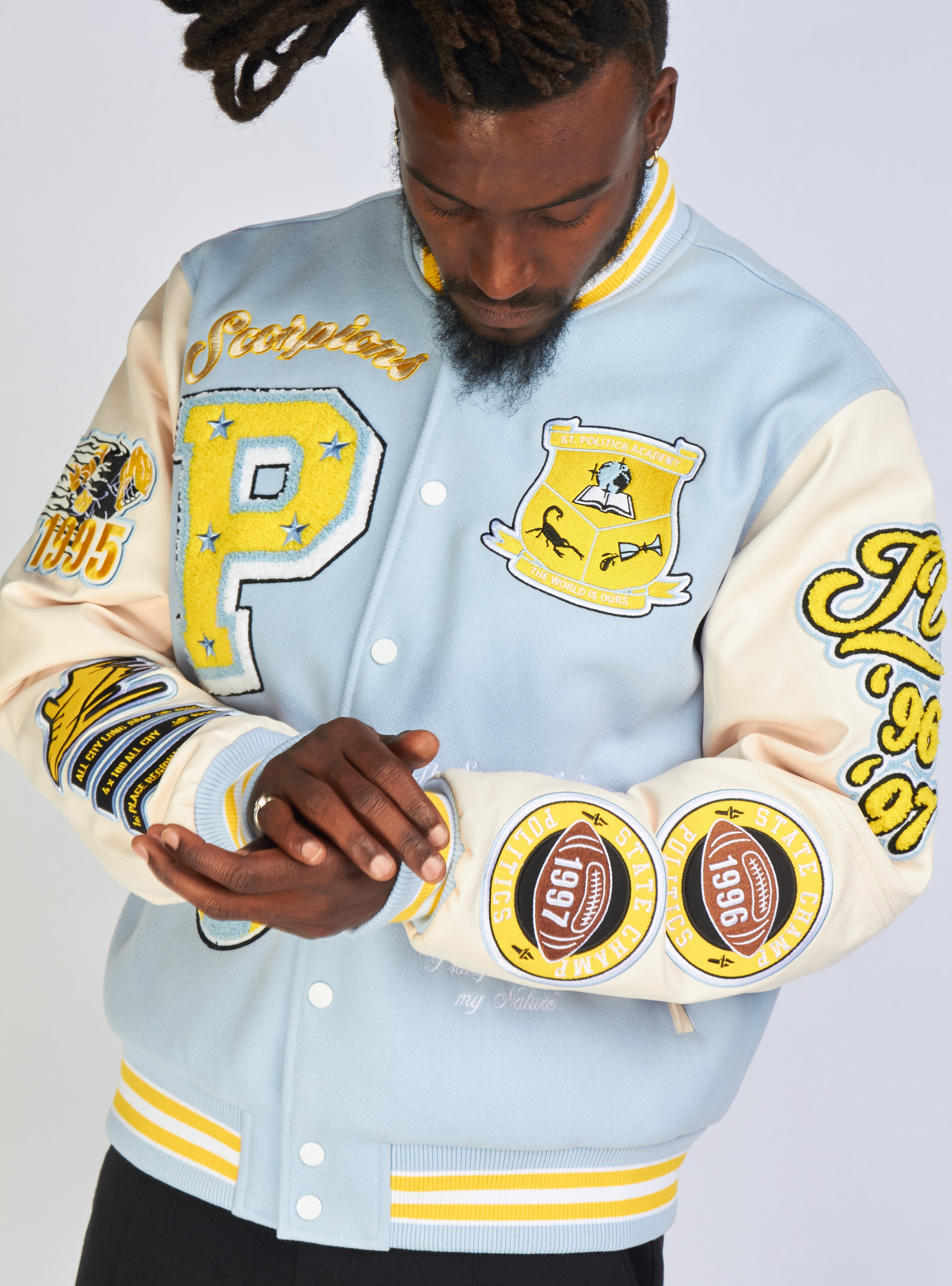 Politics Jacket - Howell - Light Blue - 426