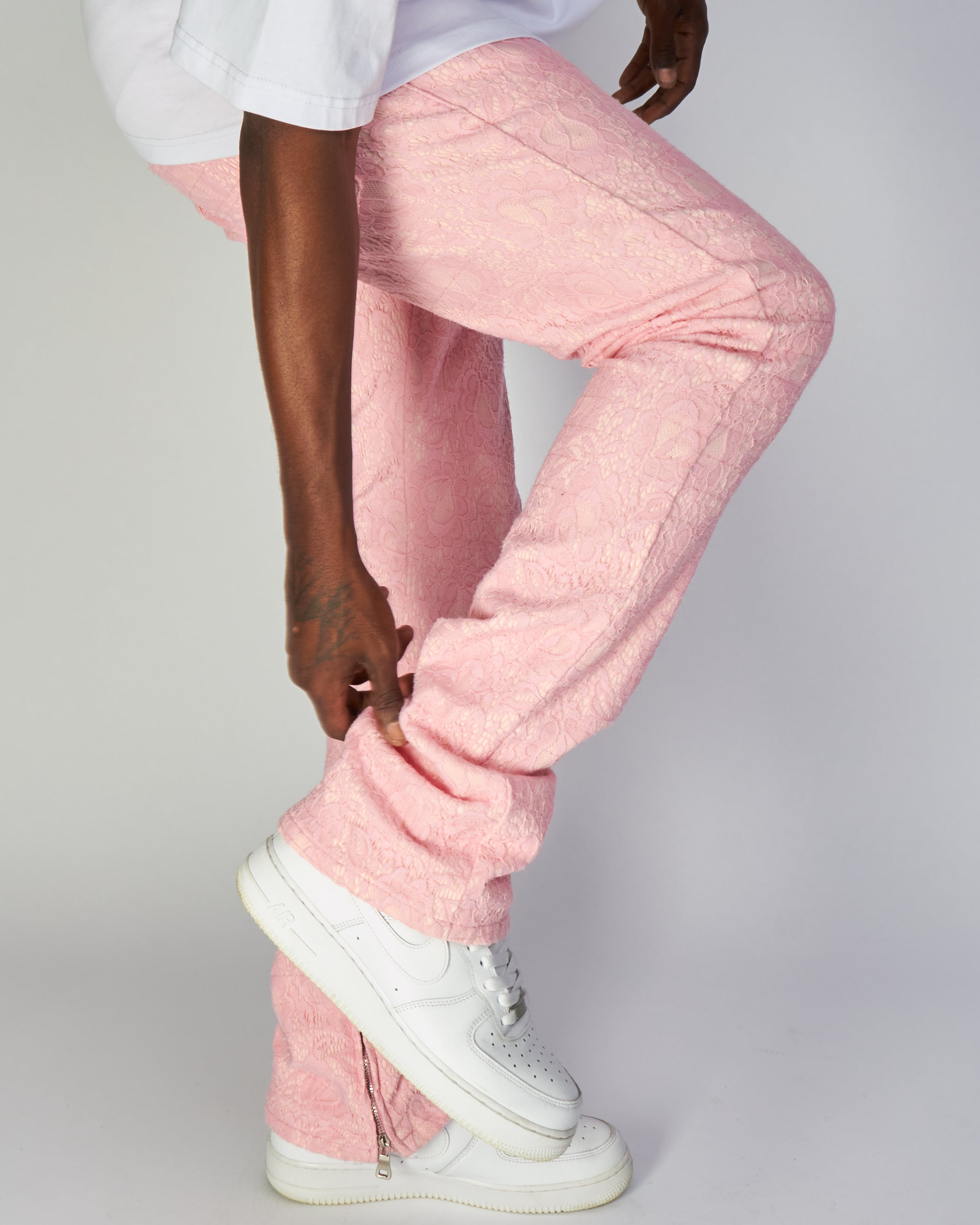 Politics Jeans - Baldwin - Pink - Stacked Applique Denim - 501