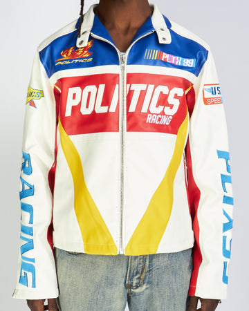 Canvas sales racing jacket