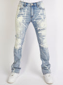 Politics Jeans - Barlow - Stacked - Light Blast - 504 - Politics