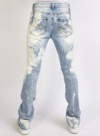 Politics Jeans - Barlow - Stacked - Light Blast - 504 - Politics