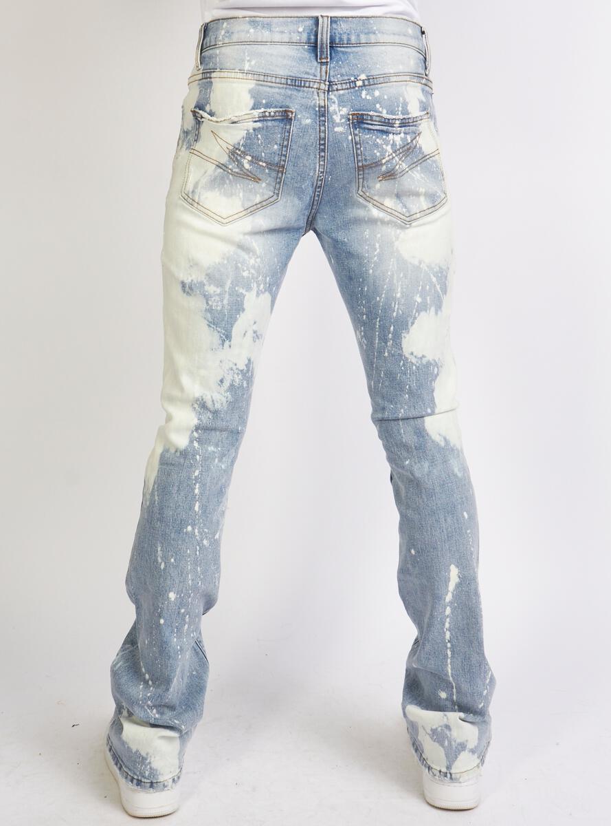 Politics Jeans - Barlow - Stacked - Light Blast - 504 - Politics