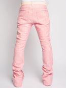 Politics Jeans - Baldwin - Pink - Stacked Applique Denim - 501