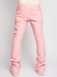 Politics Jeans - Baldwin - Pink - Stacked Applique Denim - 501