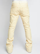 Politics Jeans - Baldwin - Cream - Stacked Applique Denim  - 503