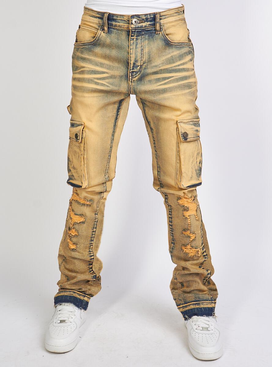 Politics Jeans - Mott - Stacked - Vintage Wash - 501