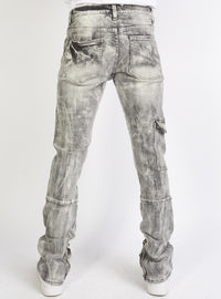 Politics Jeans - Murph - Skinny Stacked - Grey Storm - 501 - Politics