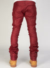 Politics Jeans - Malone - Burgundy Wax - 502