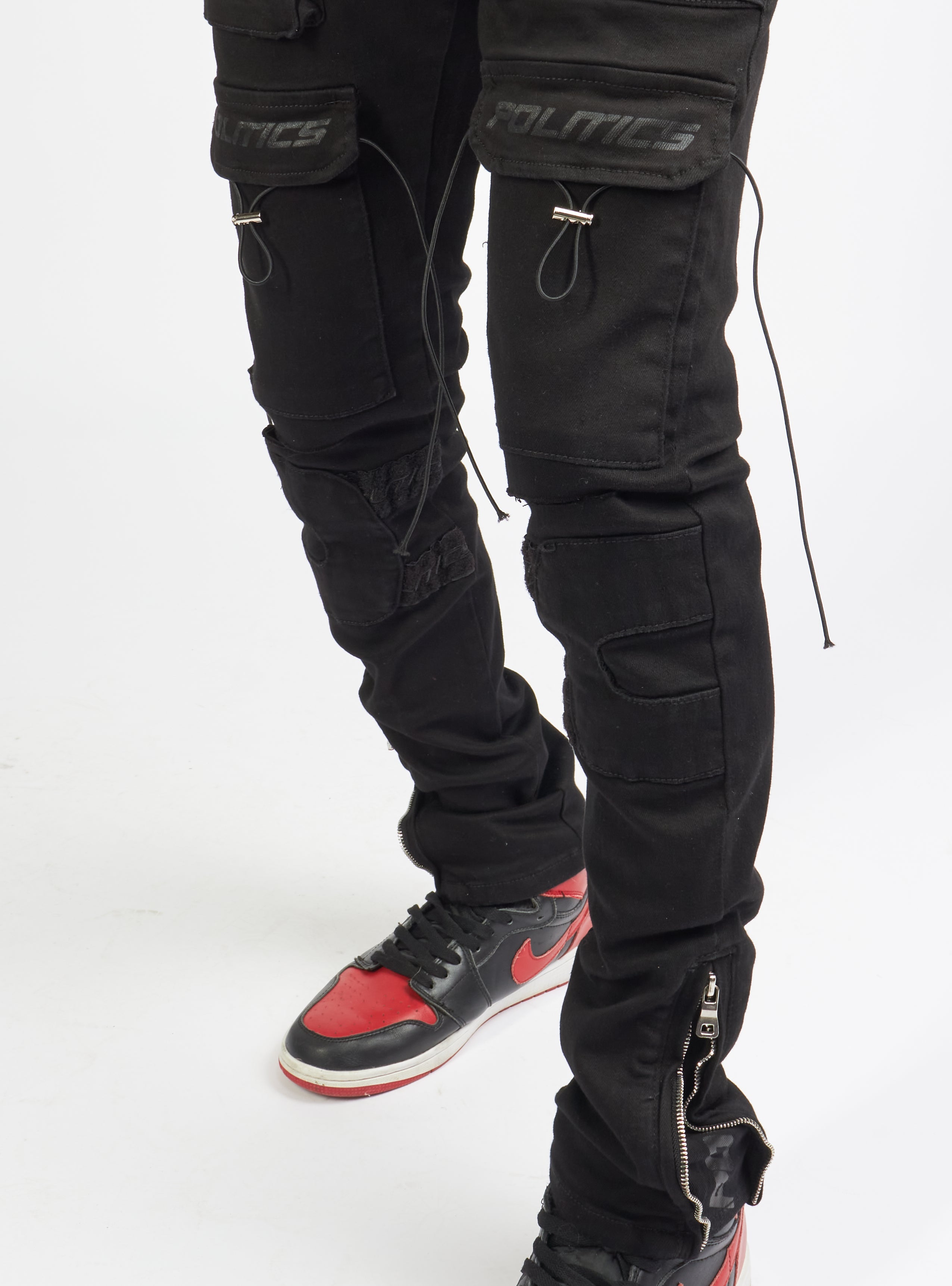 Politics Jeans - Lance Denim - Jet Black - POLD162 - Politics