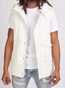 Politics Vest - Phillip Puffer - White - 491 - Politics