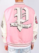 Politics Jacket - Ramsey Varsity - Pink - 427 - Politics