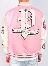Politics Jacket - Ramsey Varsity - Pink - 427 - Politics