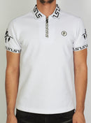 Politics T-Shirt - Allen Polo - White And Black - ALLEN155 - Politics