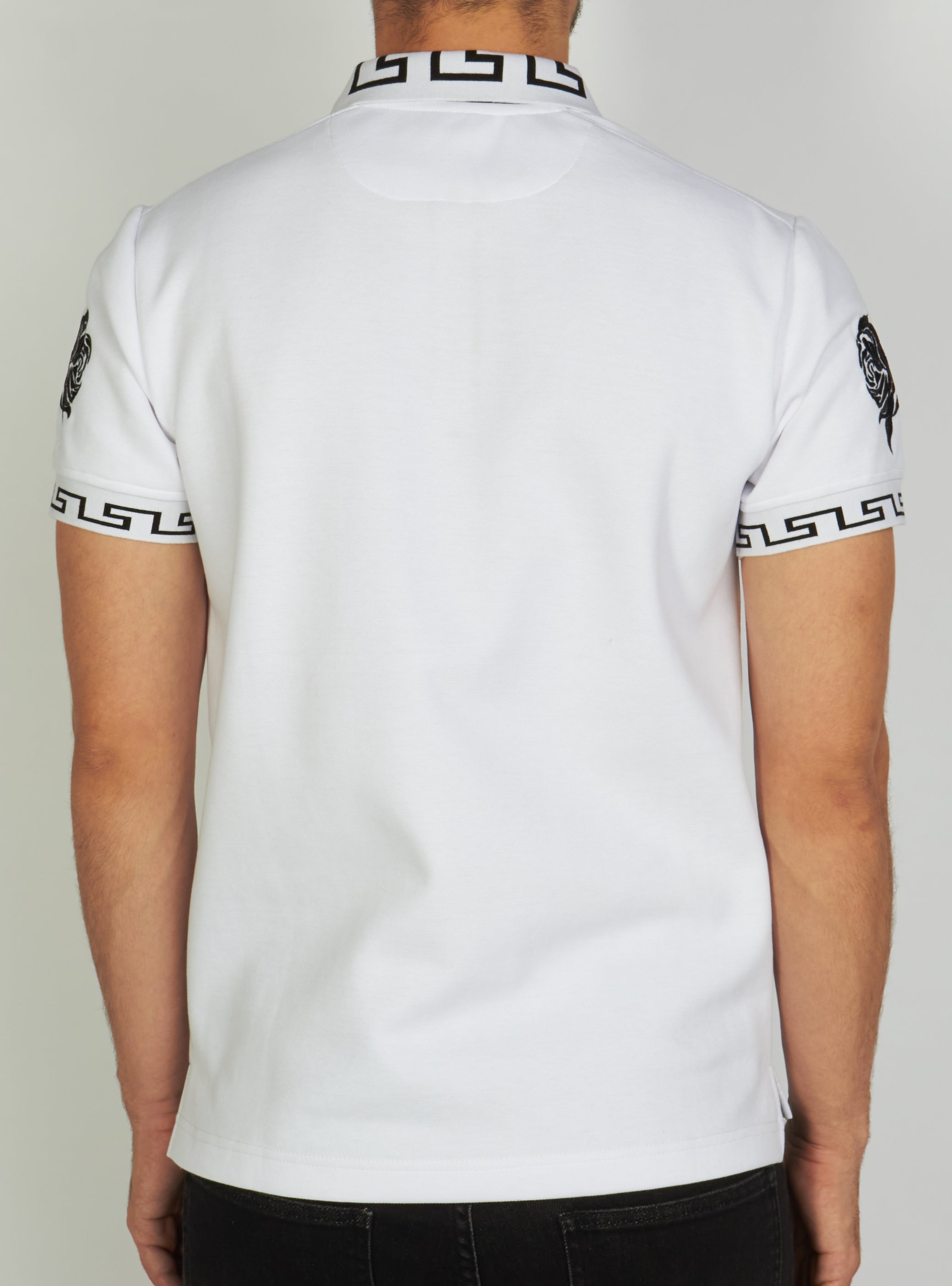 Politics T-Shirt - Allen Polo - White And Black - ALLEN155 - Politics