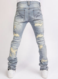Politics Jeans - Ramsey - Stacked - Cool Blue - 514 - Politics