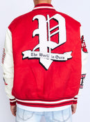 Politics Jacket - Ramsey Varsity - Red - 426 - Politics