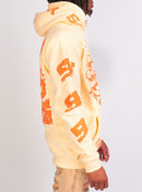 Politics Hoodie - Robertson - Cream And Orange - 303 - Politics