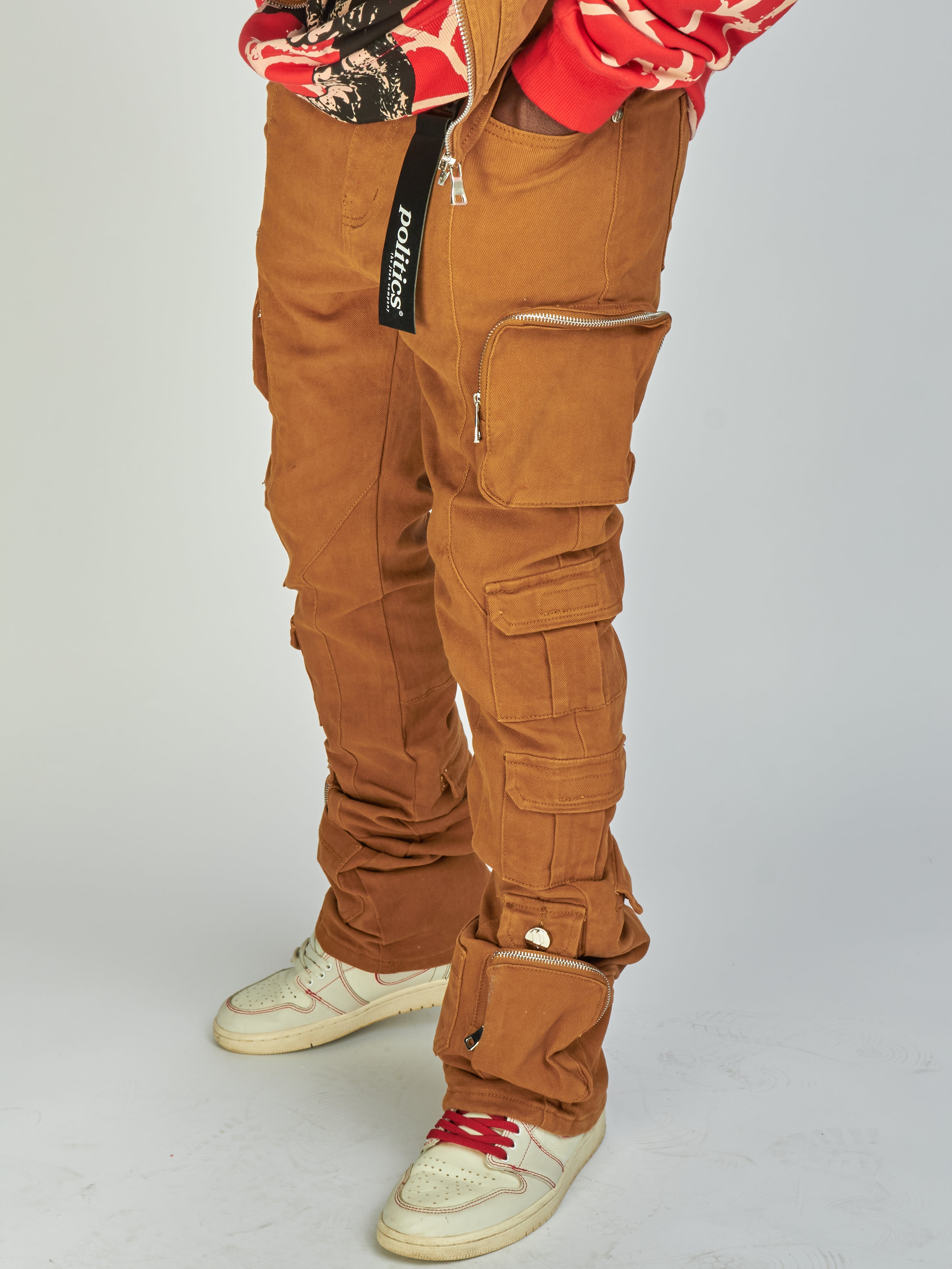 Politics Jeans - Florence Cargo - Khaki - 503