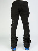Politics Jeans - Super Stacked Skinny Flare 38" Inseam - Scott - Jett Black - 504