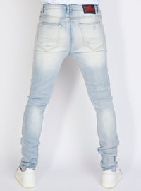 Politics Jeans - Biker Peace - Light Blue - PLTKS0521678 - Politics
